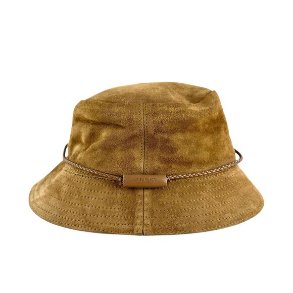 Gucci Suede Bucket Hat - Picture 1 of 7